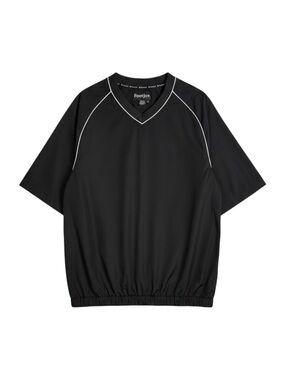 FootJoy FJ Performance‎ WindShirt Golf Windbreaker Short Sleeve Black Men’s XL